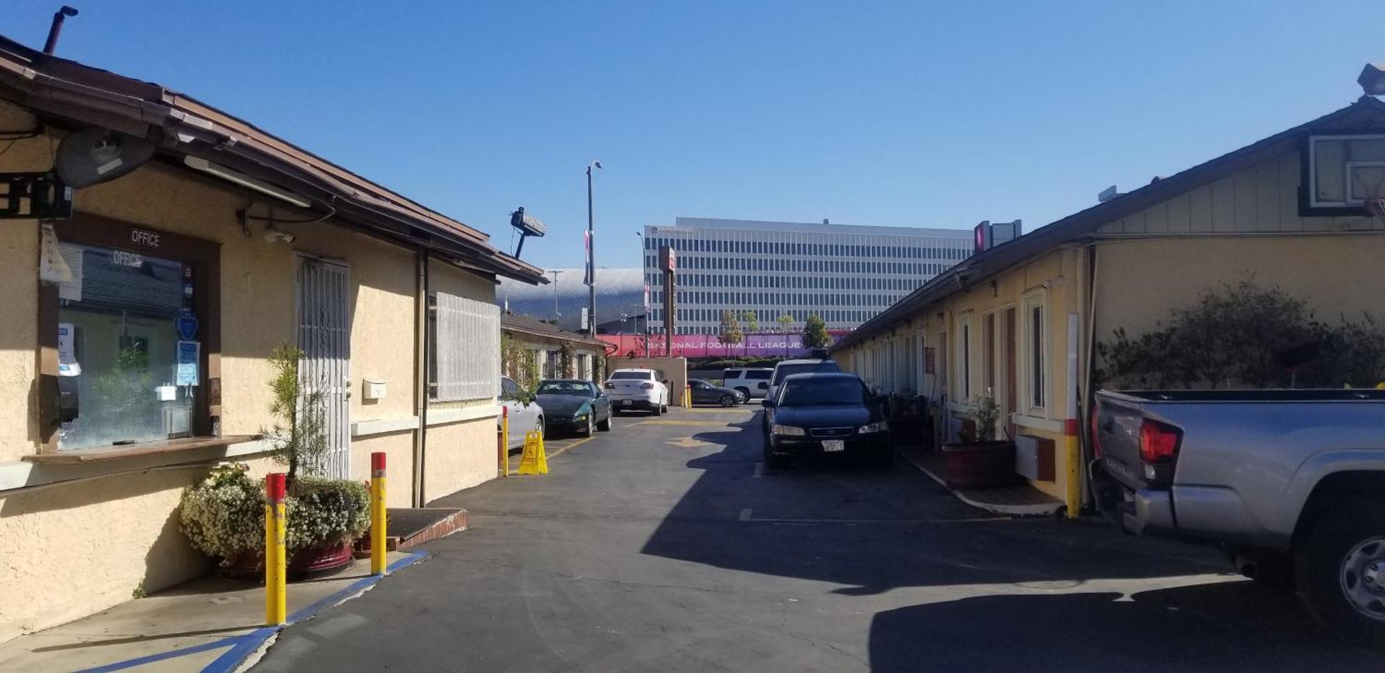 Hollywood Park Motel Inglewood Eksteriør billede
